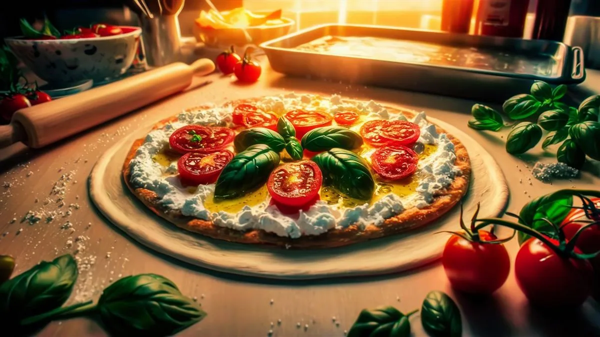 sajtkrémes pizza alap recept